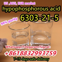 Top quality CAS 6303-21-5 Hypophosphorous acid in stock Whatsapp:+86  18832993759