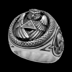 Illuminati Ring of Power - Silver