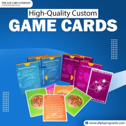 High-Quality Custom Game Cards