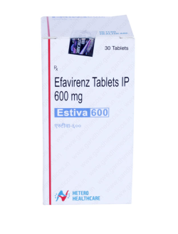 Buy Estiva 600 Tablet at Gandhi Medicos for Comprehensive HIV Care
