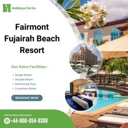 Luxury at Fairmont Fujairah Beach Resort at +44-800-054-8309 | Arkansas
