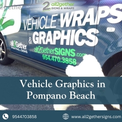 Custom Vehicle Graphics in Pompano Beach, FL | All2Gether Signs