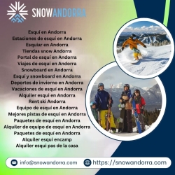 Alquiler esqui Andorra