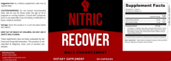 Nitric Recover ME Capsules USA #1 Active Formula for Boost Sex Drive!