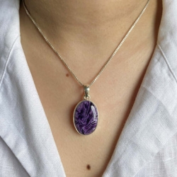 Charoite Jewelry: Mystical Purple Elegance